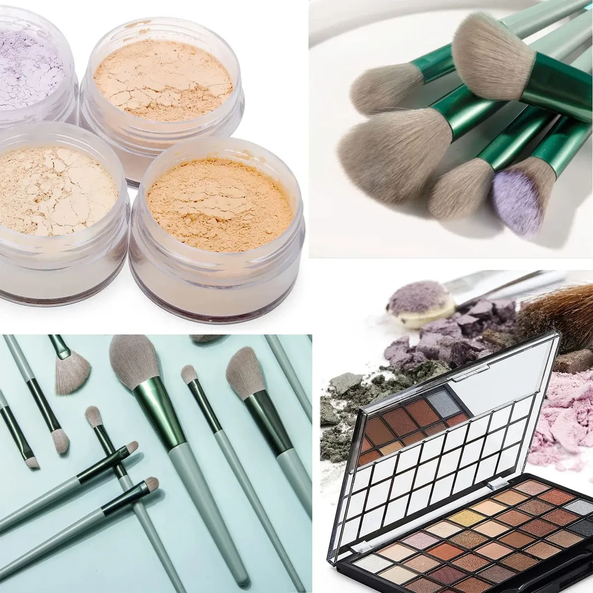Ensemble de 13 pinceaux de maquillage avec pochette de rangement 6
