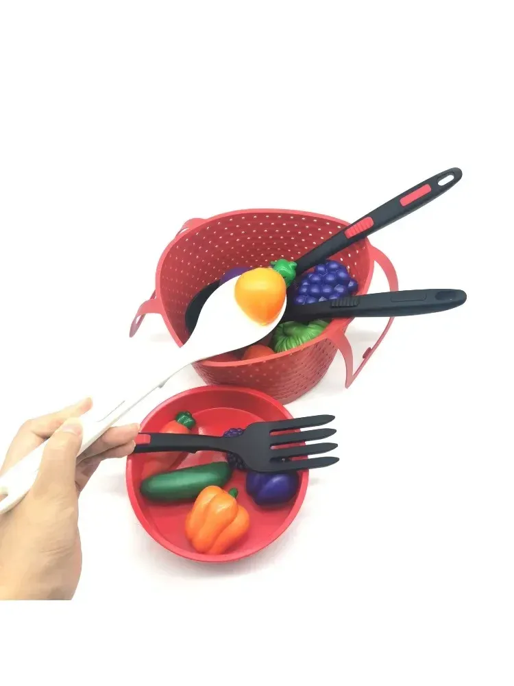 Ustensiles en silicone, vue détaillée