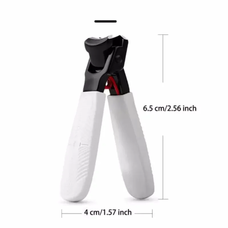 Ensemble de coupe-ongles professionnel en acier inoxydable pour ongles épais, avec protection anti-éclaboussures, kit pédicure et manucure pour hommes 32