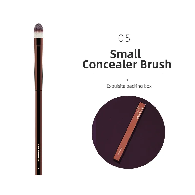 Pinceaux de maquillage Hourglass : pinceaux pour poudre, fond de teint, correcteur, fard à joues, bronzeur, ombre à paupières et estompage, et pinceau sculptant 23