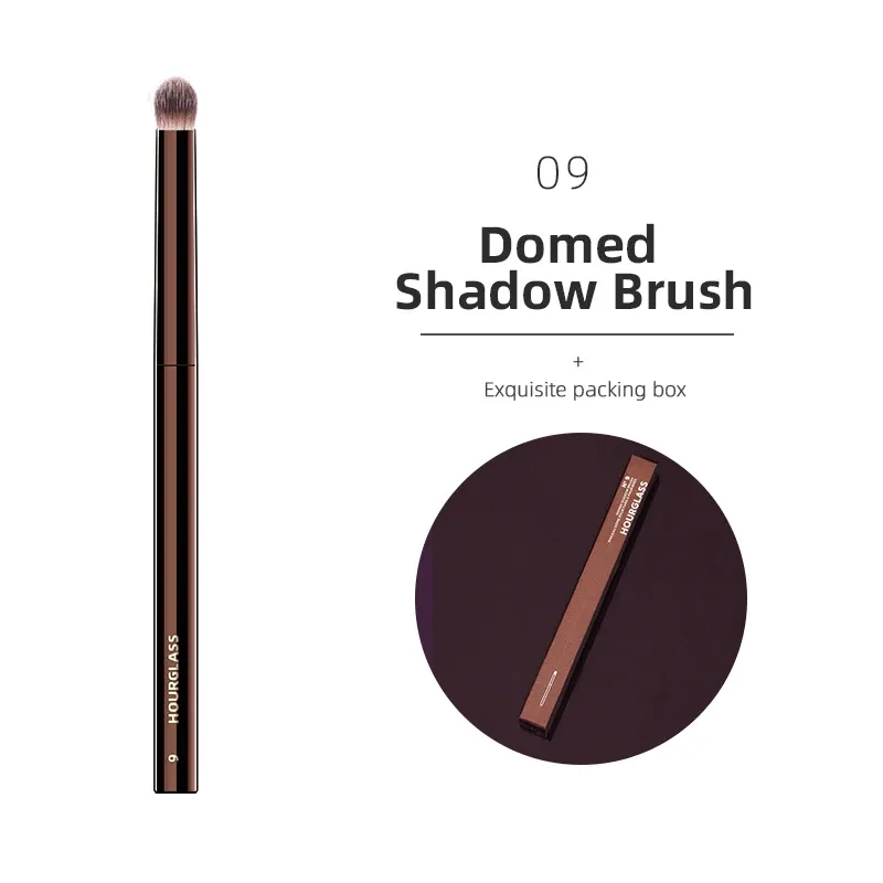 Pinceaux de maquillage Hourglass : pinceaux pour poudre, fond de teint, correcteur, fard à joues, bronzeur, ombre à paupières et estompage, et pinceau sculptant 13
