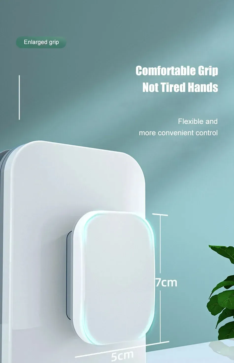 Brosse magnétique portable pour le nettoyage du verre, vue 5