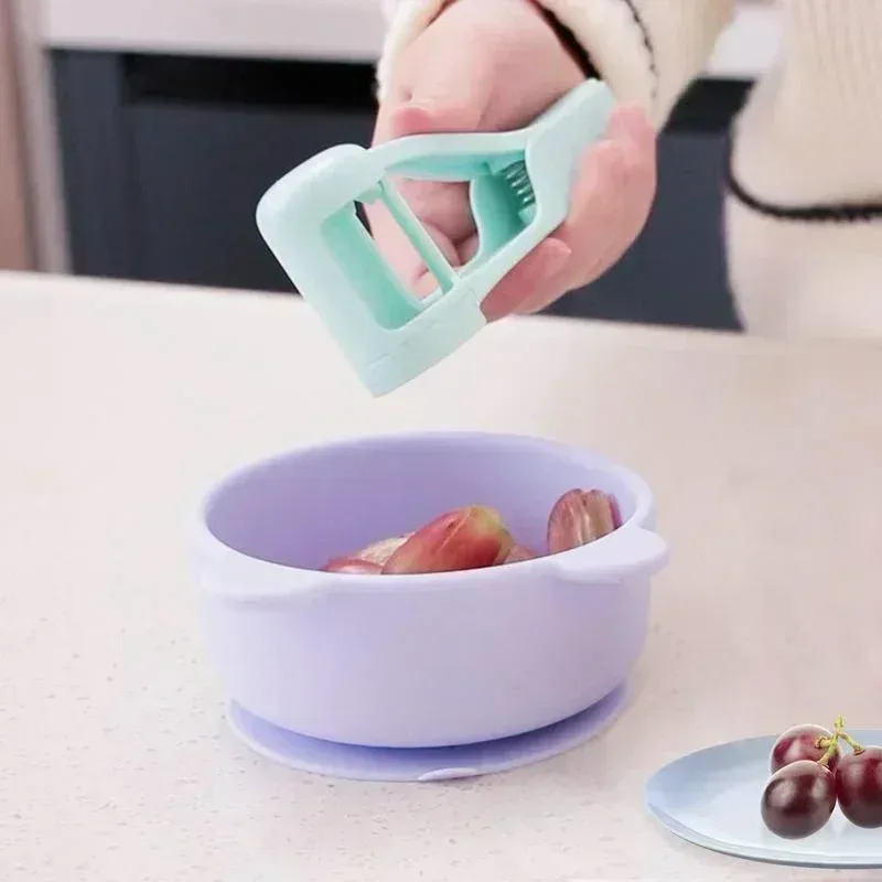 Détail du coupe-raisin et de sa finition