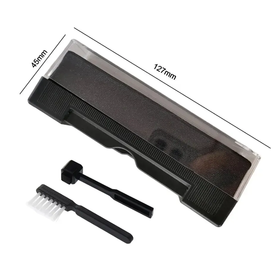 Kit de nettoyage pour disques vinyles avec brosse anti-poussière antistatique pour tourne-disques LP 5