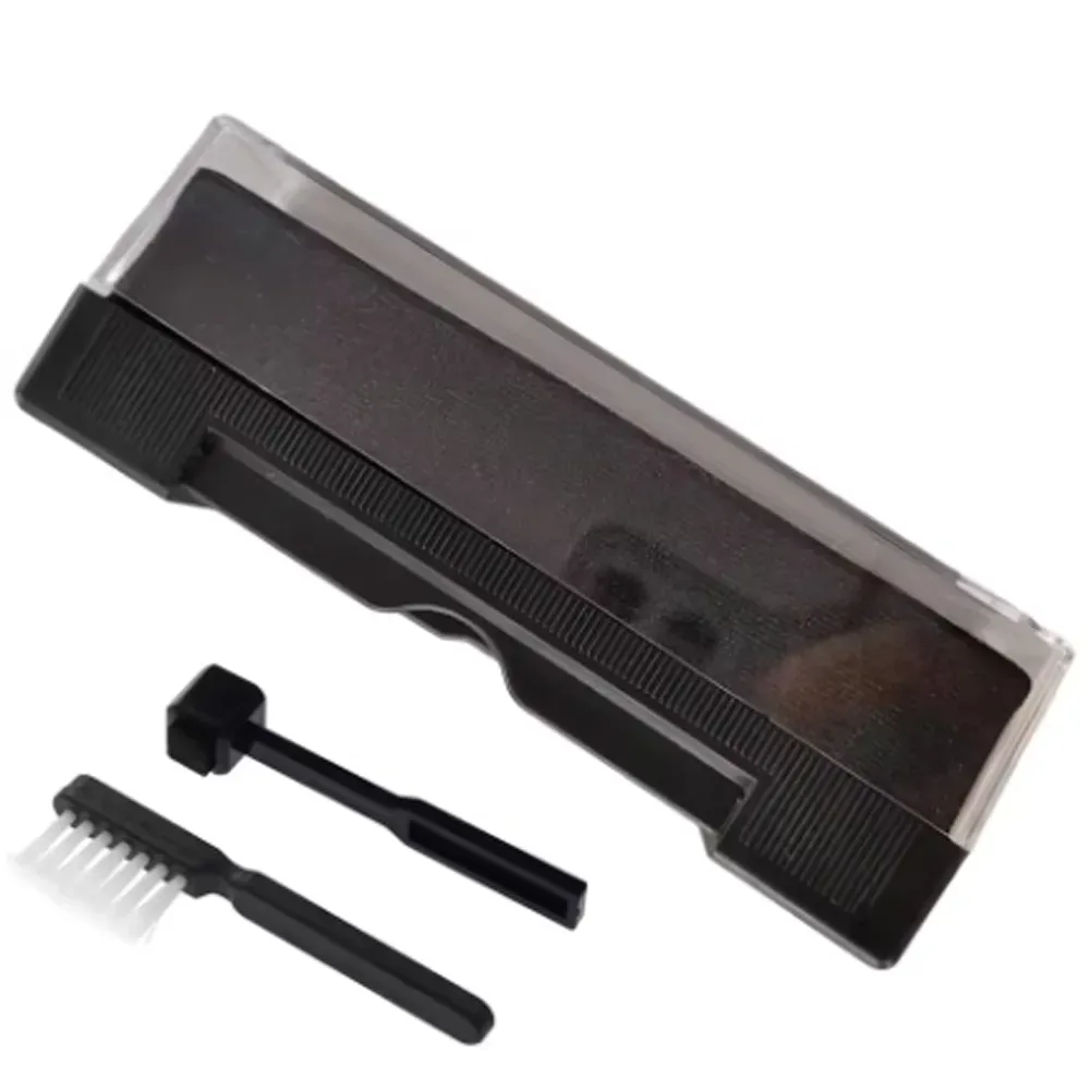 Kit de nettoyage pour disques vinyles, brosse anti-poussière antistatique