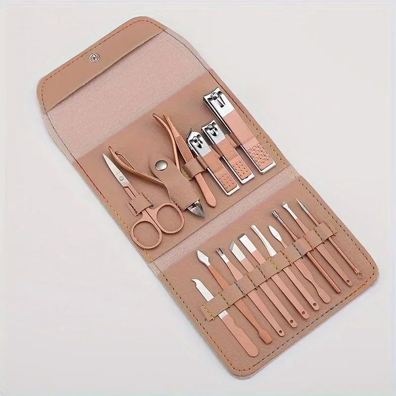 Ensemble complet de coupe-ongles et accessoires de manucure
