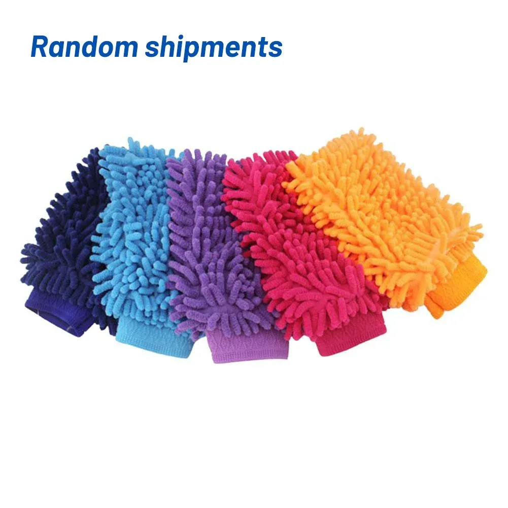 Gant de lavage en microfibre, vue d'ensemble