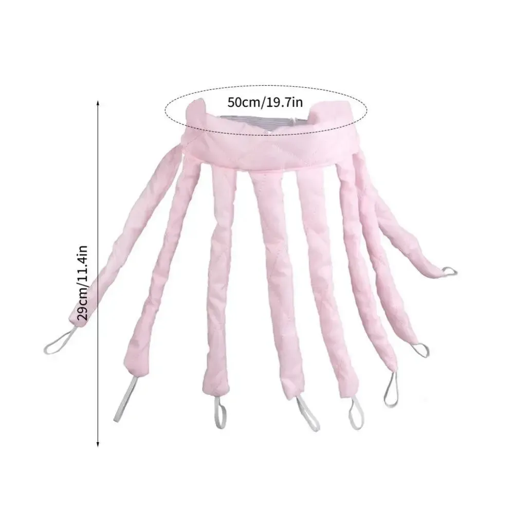 Bandeau sans chaleur pour cheveux rebelles – Ruban en soie pour boucles douces et ondulations sans chaleur, idéal pour la nuit 5