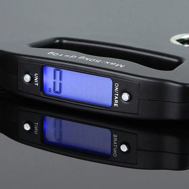 Balance de voyage portable en utilisation