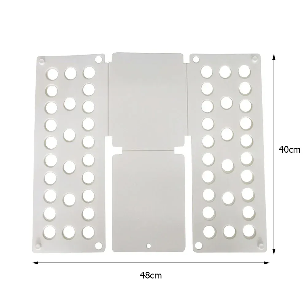 Planche à vêtements pliante en plastique, pliage facile et rapide pour enfants et chemises 12