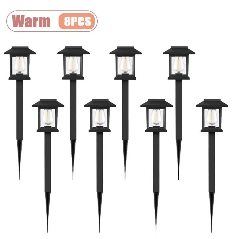 Wait, the title is already in French. Cleaning it up by removing the repetitive keywords:

Lampe LED solaire d'extérieur sur piquet, éclairage d'ambiance pour jardin, villa, cour et parc 9