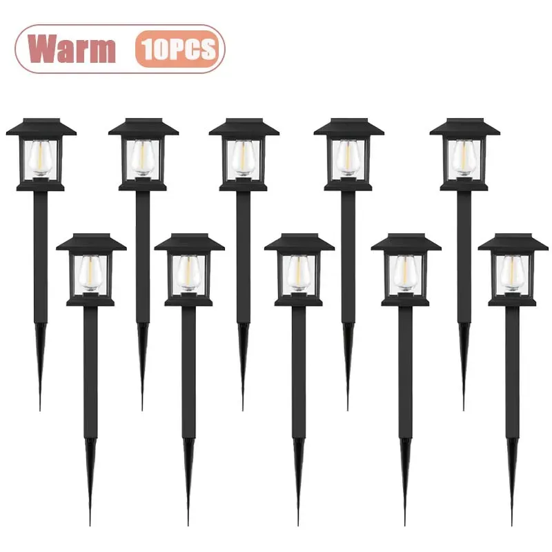 Wait, the title is already in French. Cleaning it up by removing the repetitive keywords:

Lampe LED solaire d'extérieur sur piquet, éclairage d'ambiance pour jardin, villa, cour et parc 8