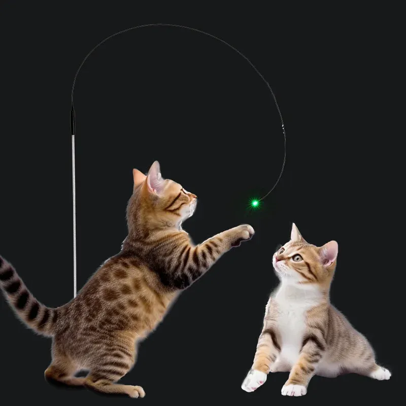 Baguette interactive LED pour chat 2