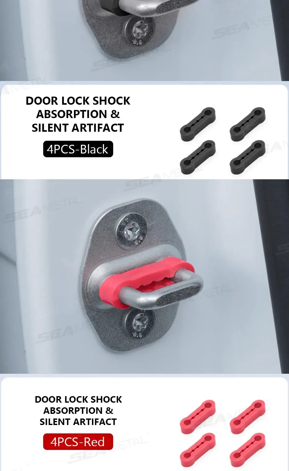 Amortisseur de porte de voiture, détail final