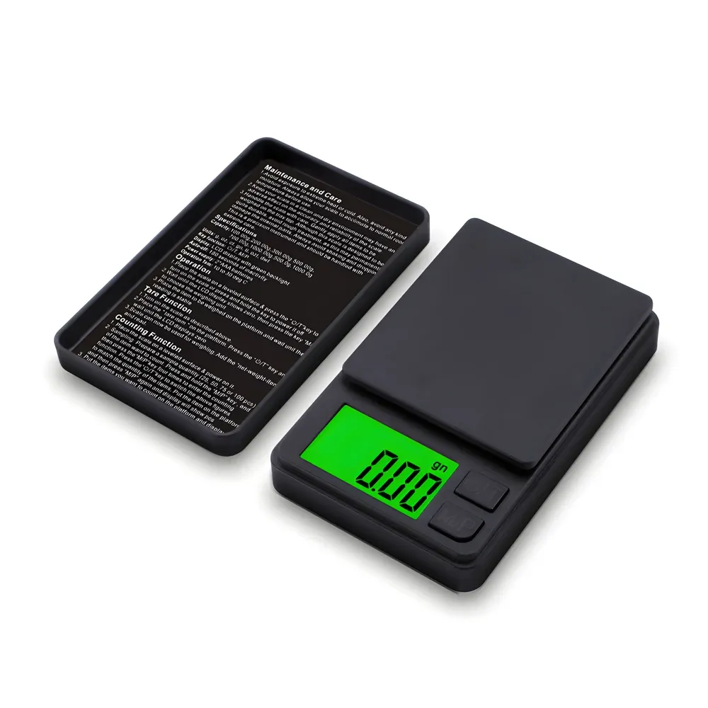 Balance numérique de poche 200 g / 500 g / 1000 g, précision 0,01 g, avec rétroéclairage, pour cuisine, bijoux et pesée de précision (onces et grains) 7