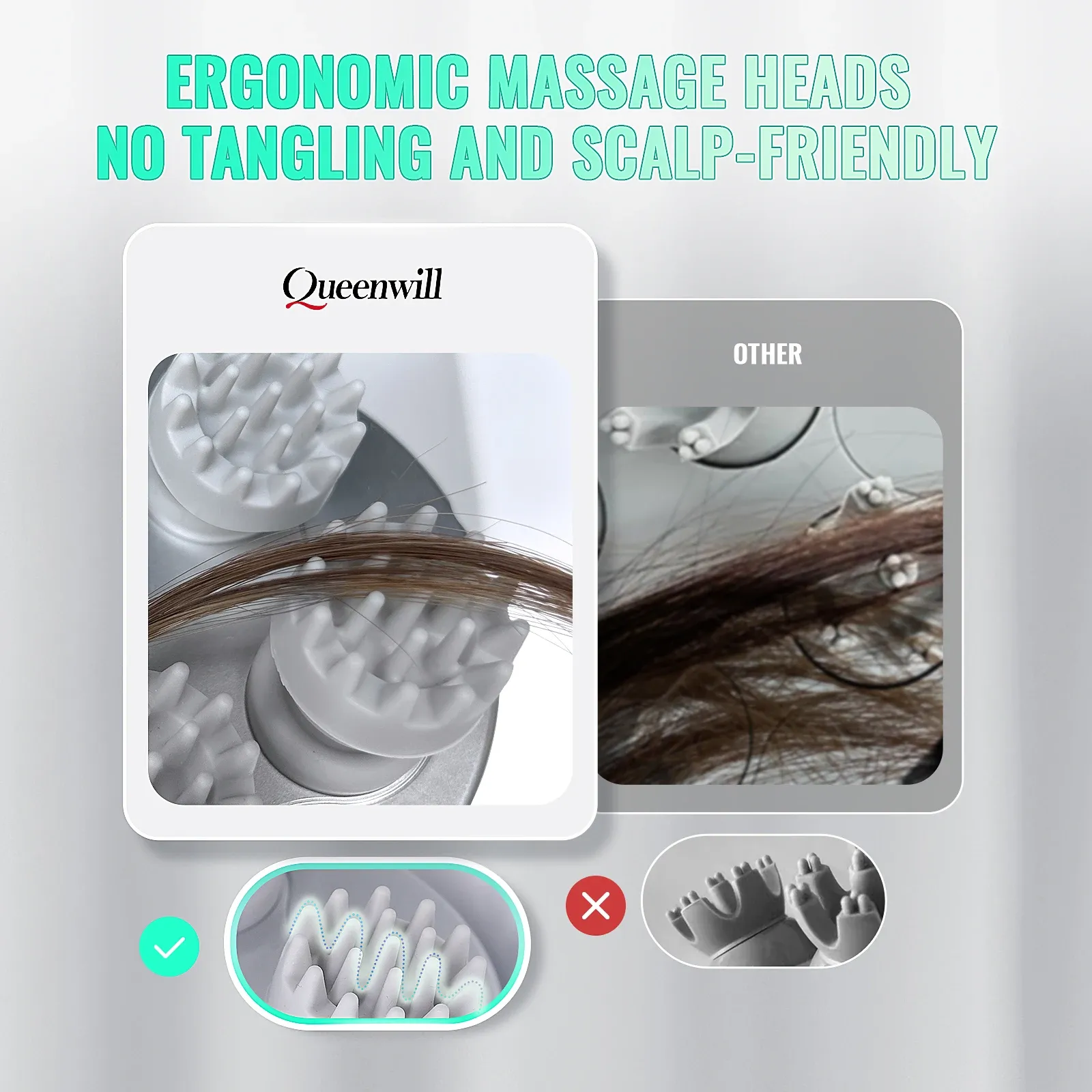 Masseur électrique au design épuré