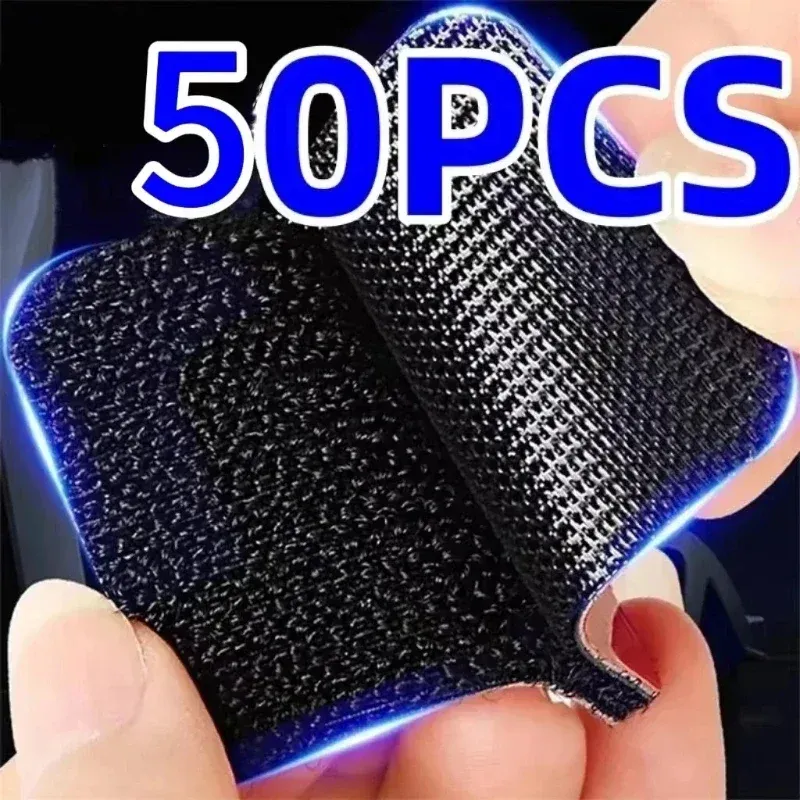Ruban adhésif double face pour couture extra-fort avec bandes Velcro, attaches anti-rayures, organisateur de câbles et fixation de tapis pour automobile