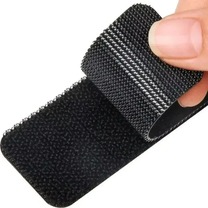 Ruban adhésif double face pour couture extra-fort avec bandes Velcro, attaches anti-rayures, organisateur de câbles et fixation de tapis pour automobile 4