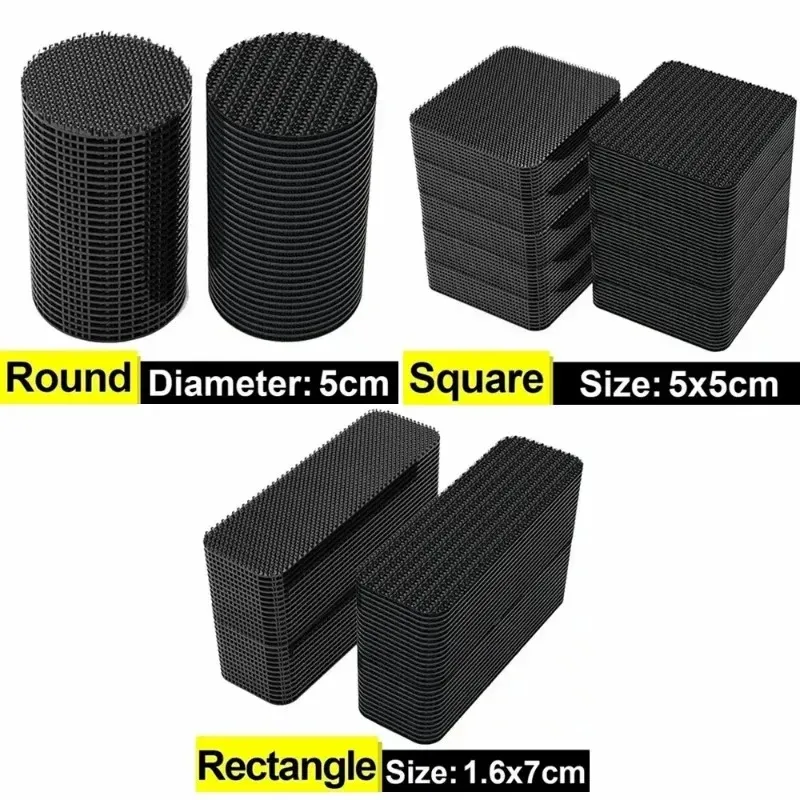 Ruban adhésif double face pour couture extra-fort avec bandes Velcro, attaches anti-rayures, organisateur de câbles et fixation de tapis pour automobile 6