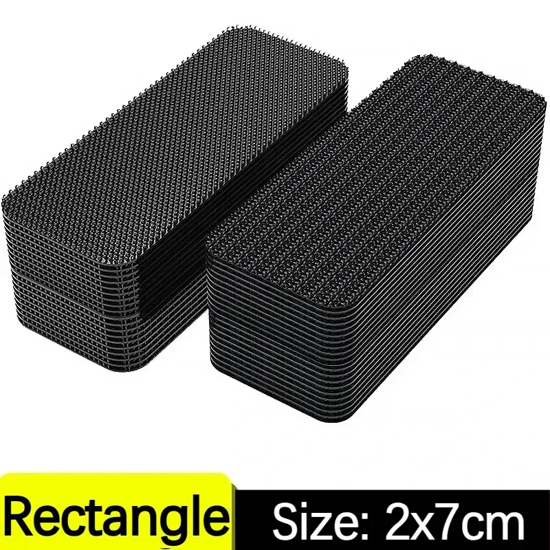 Ruban adhésif double face pour couture extra-fort avec bandes Velcro, attaches anti-rayures, organisateur de câbles et fixation de tapis pour automobile 10