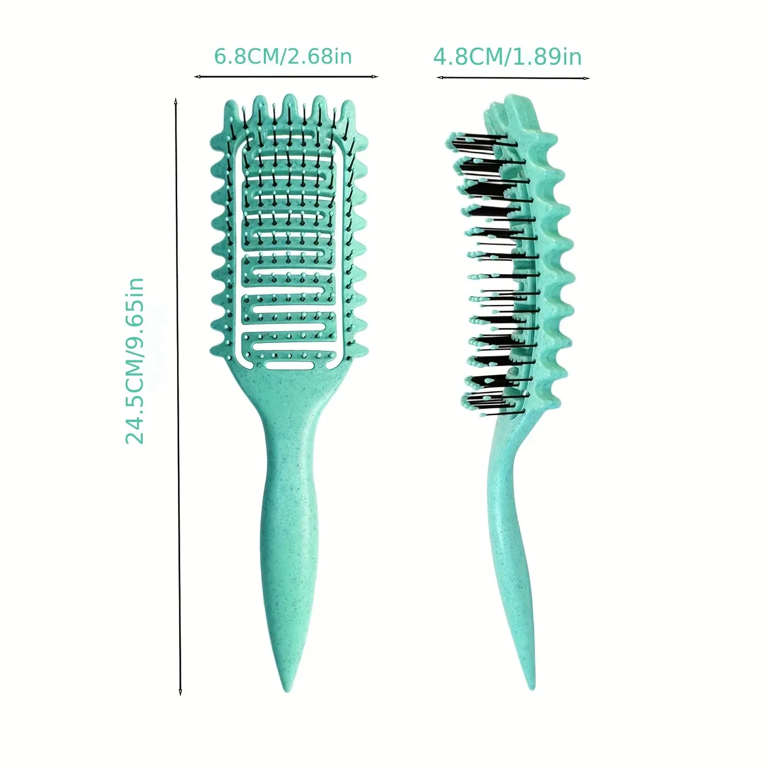 Brosse démêlante antistatique pour cheveux bouclés