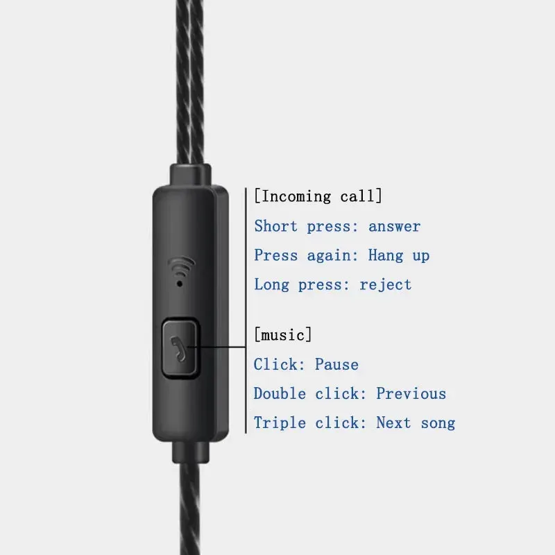 1/2/3/4 écouteurs filaires universels 3,5 mm pour sport, avec basses renforcées, microphone et contrôle du volume, compatibles avec téléphones et casques stéréo 4