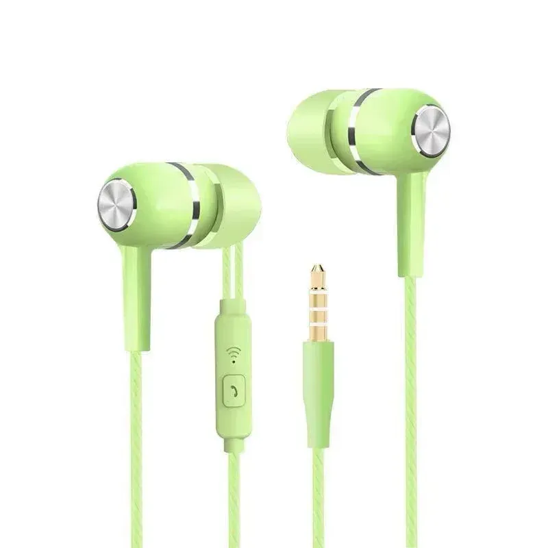 1/2/3/4 écouteurs filaires universels 3,5 mm pour sport, avec basses renforcées, microphone et contrôle du volume, compatibles avec téléphones et casques stéréo 13