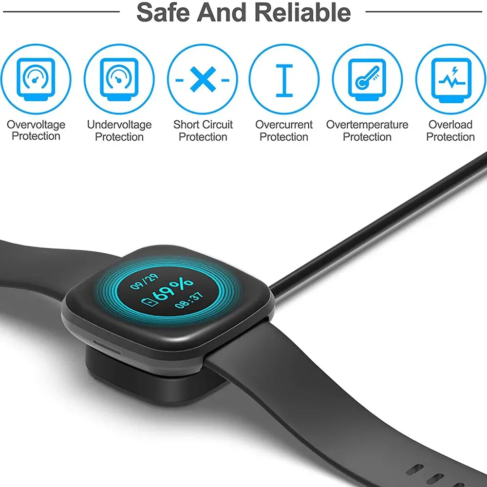 Base de charge pour montre connectée en situation