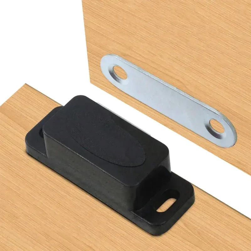 Ferme-porte magnétique pour armoire et placard, lot de 4 ou 8 pièces, verrou magnétique, quincaillerie 6