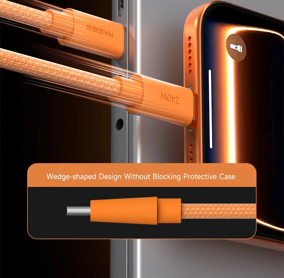 Câble Hagibis USB-C vers USB-C, vue détaillée 11