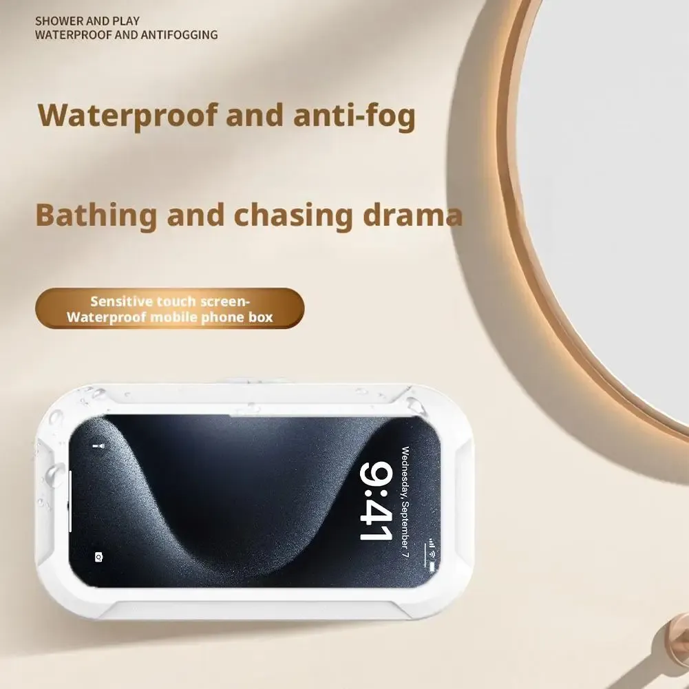 Support de douche réglable et étanche