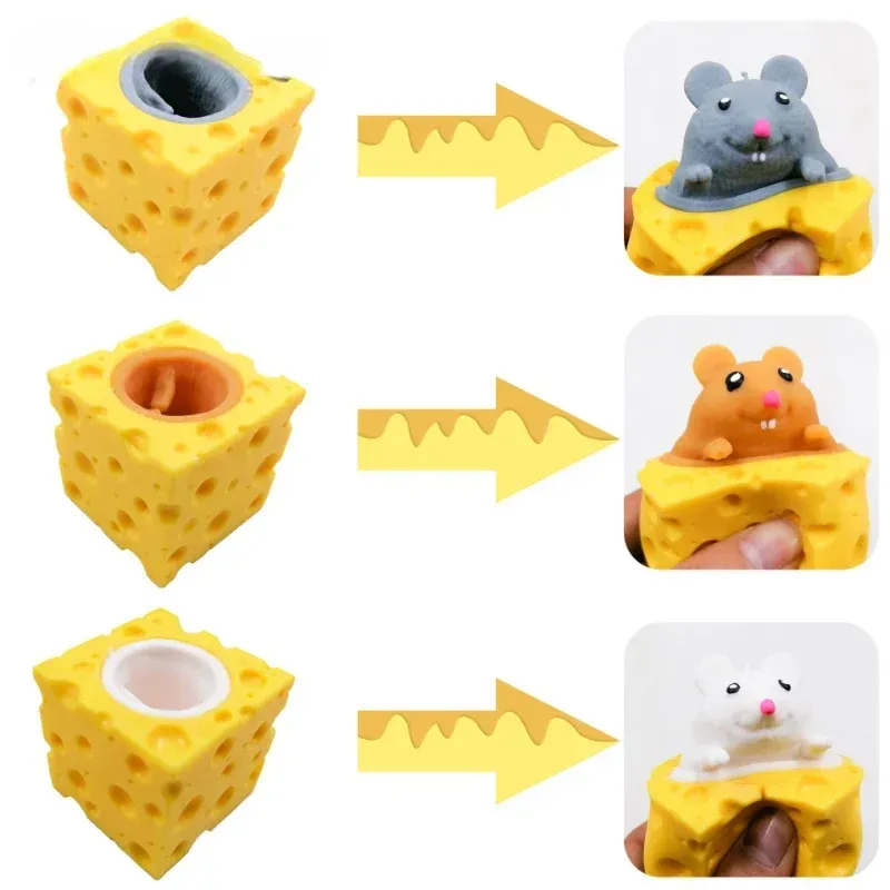 Jouet cache-cache souris et fromage