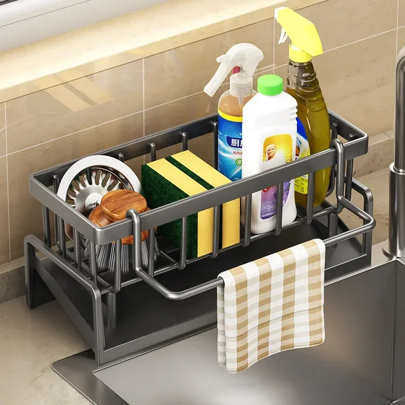 Panier égouttoir en plastique pour évier de cuisine