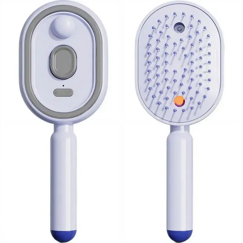 Peigne de massage en situation d'utilisation