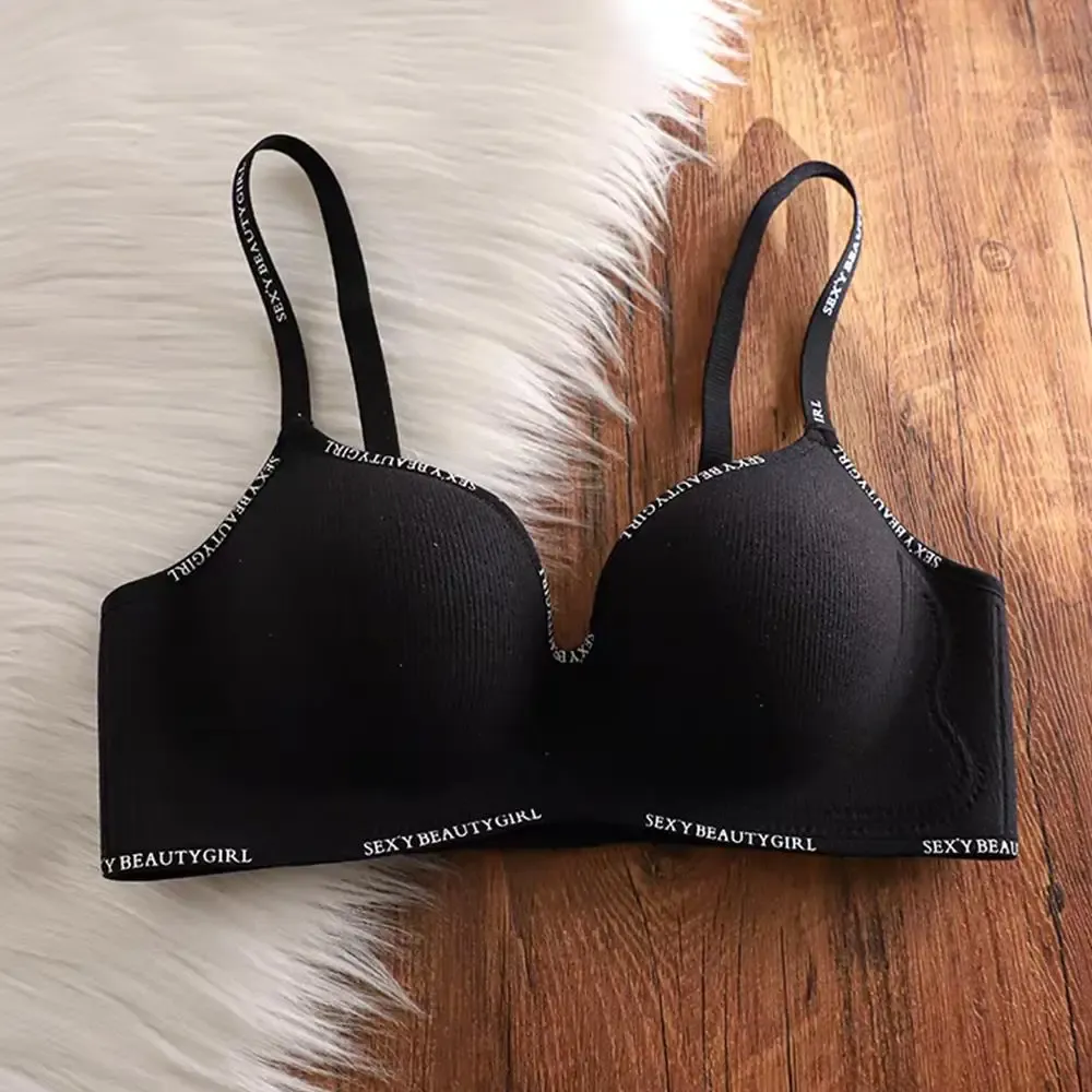 Bralette push-up invisible sans couture à coussinets 3D pour petite poitrine 8