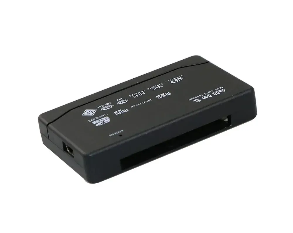 Lecteur de carte mémoire USB tout-en-un, détail du design