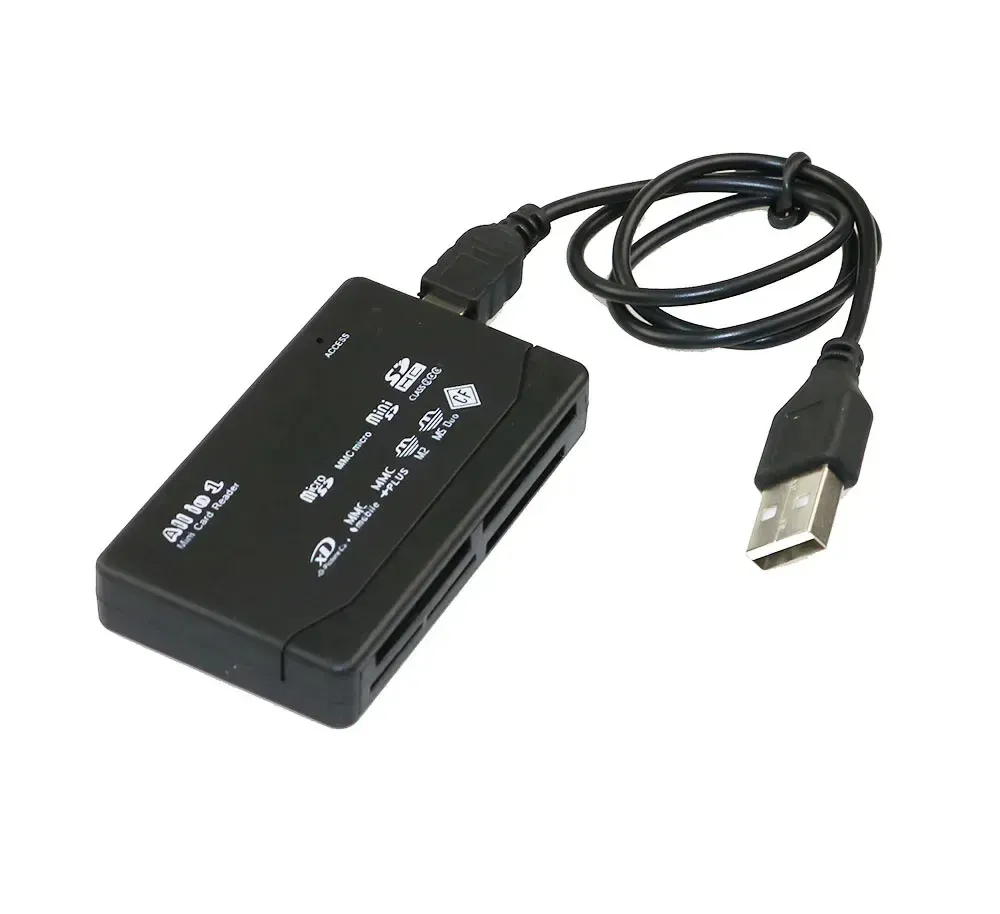 Lecteur de carte mémoire USB tout-en-un, finition et ergonomie