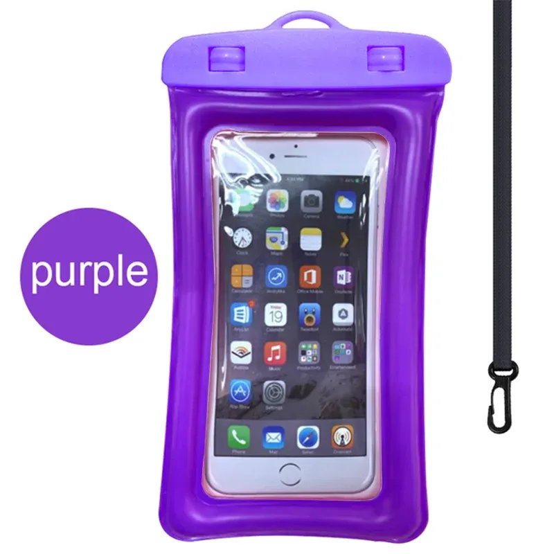 Pochette étanche universelle IP68 pour smartphone, compatible iPhone, Xiaomi et Samsung Galaxy 12