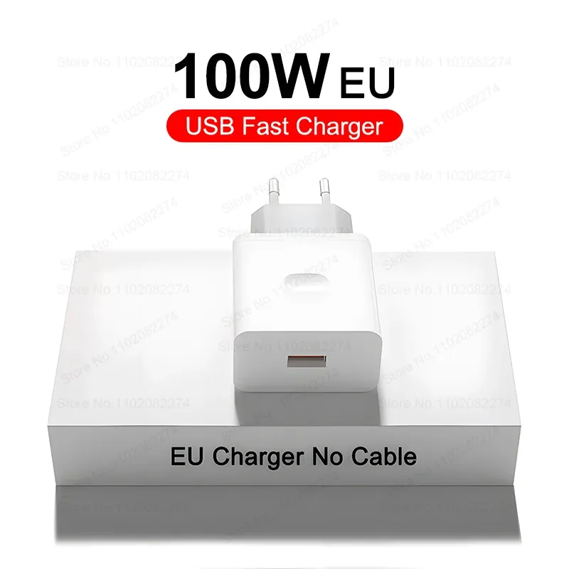 100W SuperVOOC Chargeur USB Rapide pour OnePlus 13 12 11 10 Pro 13R 12R Nord CE 2 3 4 Lite Ace 5 Pro, Câble de Charge Rapide USB Type-C 10