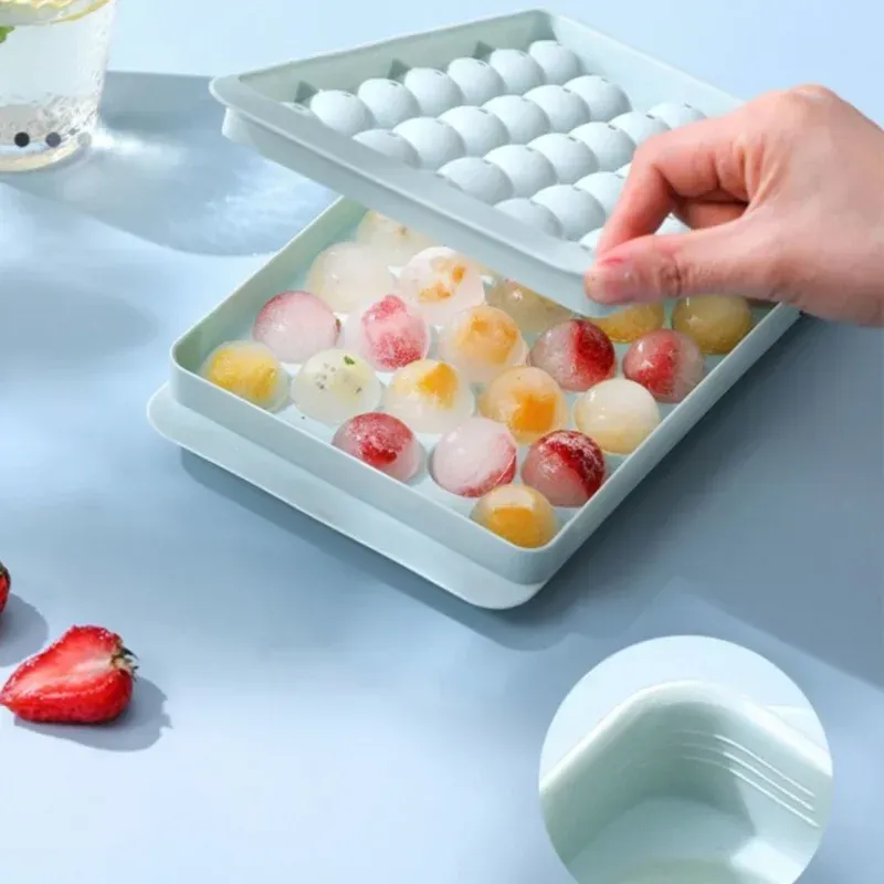 Présentation des boules de glace