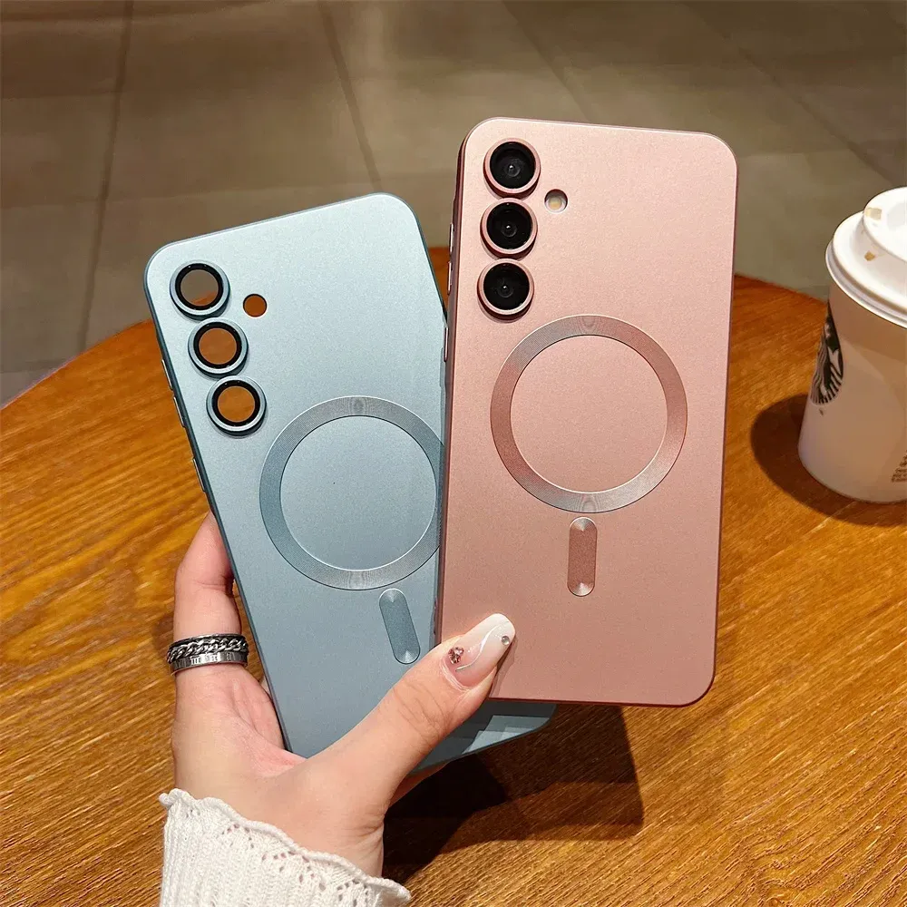 Coque magnétique avec accès aux ports et boutons
