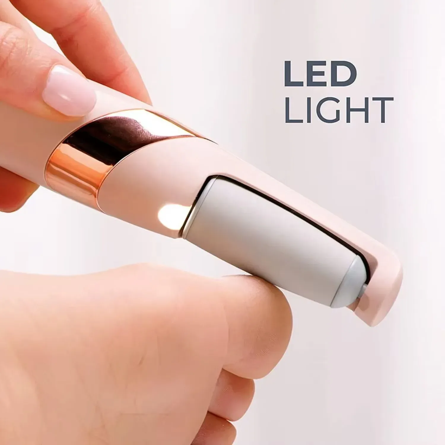 Dissolvant de callosités électrique rechargeable sans fil pour femmes et hommes, lime électronique pour les pieds, élimine la peau sèche et rugueuse des talons - Image 1