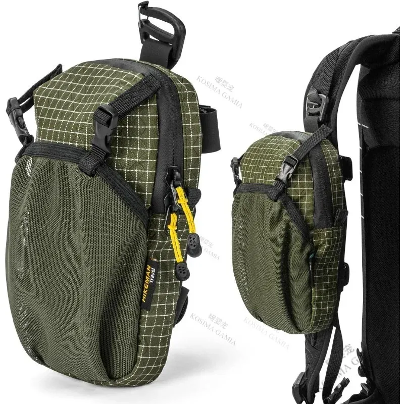 Sac à bandoulière pour sac à dos avec pochette smartphone et sangle imperméable, léger, idéal pour le sport, la randonnée et le camping 7