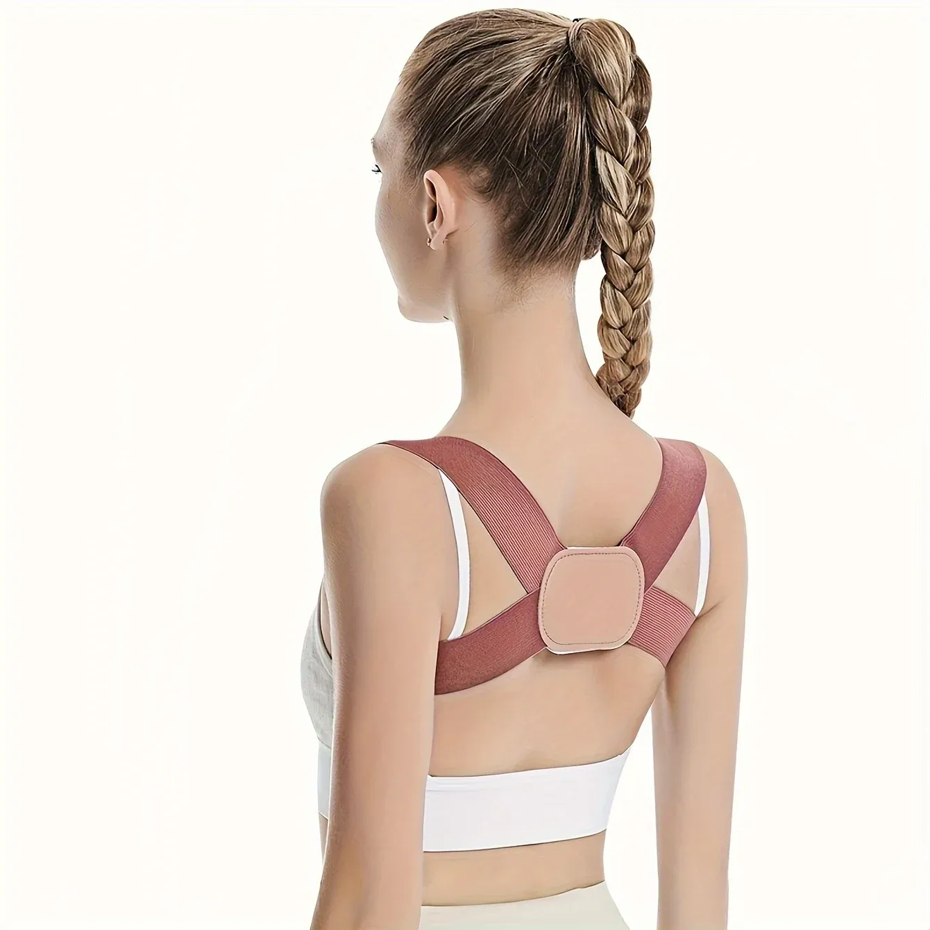 Correcteur de posture invisible en situation