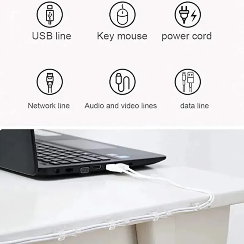 Clips adhésifs sur surface lisse