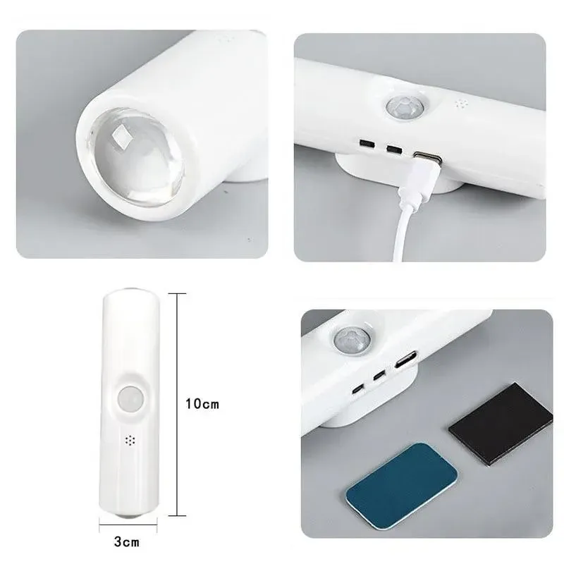 Applique murale intelligente RGB à dégradé avec capteur de mouvement magnétique et batterie rechargeable 6