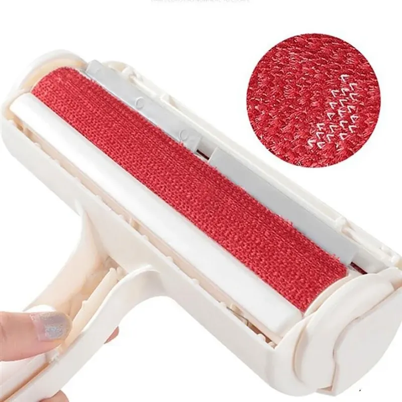 Rouleau d'épilation pour animaux de compagnie : brosse de nettoyage pour poils de chiens et de chats, idéale pour voiture, canapé et tapis - Image 1