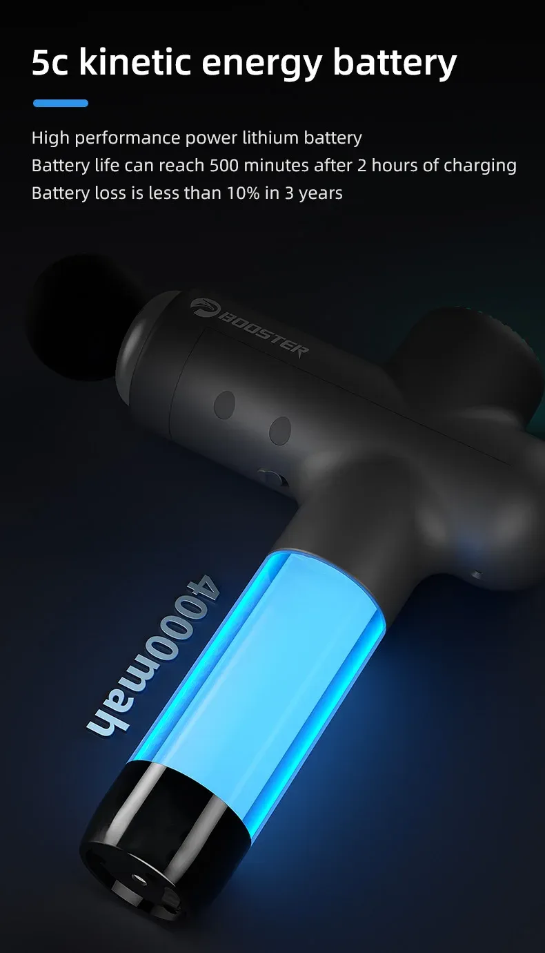 Pistolet de massage en situation de récupération sportive