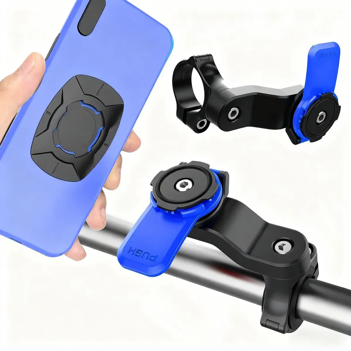 Support téléphone moto en situation