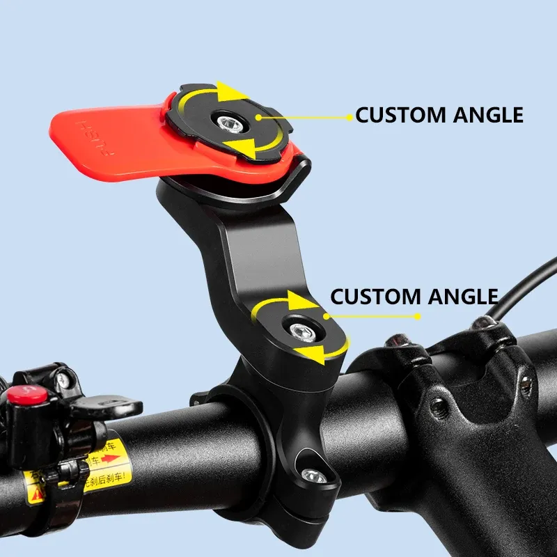 Détail du support de téléphone pour vélo